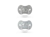 Suavinex Set Chupete Fisiologico Joy Gris 18M+