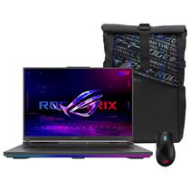 Notebook Gamer Rog Strix G18 G814JZR-N6121W Intel Core i9 14900HX Tela Wqxga 18.0" / 32GB de Ram / 1TB SSD / Geforce RTX4080 12GB - Eclipse Cinza (Ingles)