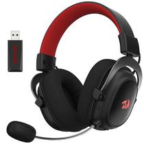 Headset Gaming Sem Fio Redragon Zeus Pro H510-Pro 7.1 com USB para PC/PS4/PS5 - Preto/Vermelho