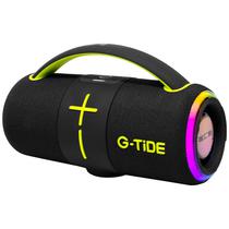 Speaker G-Tide SH80 50 Watts com Bluetooth/ Auxiliar/ USB/ NFC-Preto/ Verde