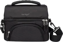 Lancheira Escolar Bentgo Kids Deluxe Lunch Bag - BGOBG2-CB Carbon Black