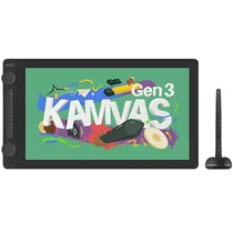 Tablet Gráfico Huion Kamvas 16 GS1563-WS 15.8" 2.5K - Cosmo Black