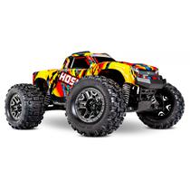 Carro Traxxas 1/10 Hoss 4WD VXL 3S Monster-T Tqi Solar Flare 900764