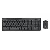 Teclado USB Logitech MK295 com Mouse Sem Fio Espanhol