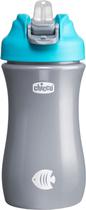 Copo Chicco Pop-Up Cup 350ML - 6920-200 Azul/Cinza