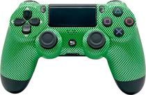 Controle Sem Fio Play Game Dualshock para PS4 - Green Mesh