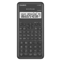 Calculadora Cientifica Casio FX-95MS-2-W-DH-V 12 Digitos - Preto