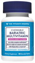 The Vitamin Shoppe Chewable Bariatric Multivitamin (60 Tabletas)