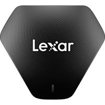 Leitor de Memoria Lexar LRW500URBNA para Memorias Microsd/SD/CF - Preto