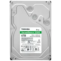 HD Toshiba 6TB S300 Pro Surveillance 3.5" SATA 3 7200RPM - HDWTA60UZSVA