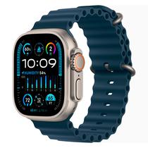 Apple Watch Ultra 2 MREG3LZ/A Celular + GPS Caixa Titanio 49MM - Oceano Azul