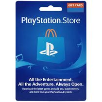 Sony Acs Games Gift Cards PSN 10$ Plastico para Playstation Store (Usa) s/C