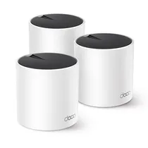 Roteador Wireless TP-Link Deco X55 AX3000 X3 Pack - 574/2402 MBPS - Dual-Band - Branco