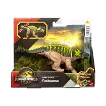 Figura de Dinosaurio Mattel Jurassic World Rebirth Strike Attack JGB77 Surtido 1 Pieza