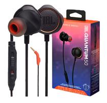 Fone de Ouvido JBL Quantum 50 com Fio / com Microfone - Black