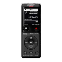 Gravador de Audio Sony ICD-UX570F - 4GB - Preto