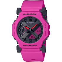 Relogio Casio G-Shock GA-2300-4ADR Masculino Analogico/Digital - Pink/Black