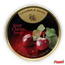 Bala Cavendish Cereja Lata 200G