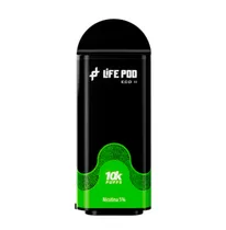 Menthol Life Pod Eco II 10000 Puffs Vaporizador Descartável