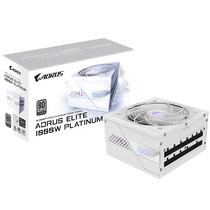 Fonte de Alimentacao Gigabyte Aorus Elite GP-AE1000PM PG5 Ice 1000 W 80 Plus Platinum Modular - Branco