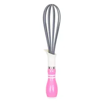 Batedor Manual de Silicone Rosa