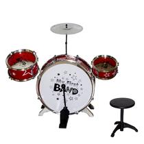 Bateria de Brinquedo Jazz Drums 5+ Ages - Vermelho