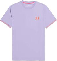 Outlet Camiseta Psycho Bunny B6U901Y1PC Masculina - Lavander