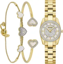 Relógio + Pulseira Feminino Bulova 98X137 - Analógico