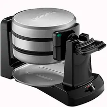 Wafleira Belga Cuisinart WAF-F40 1.400W Inox 110V - Prata