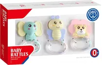 Baby Rattles Huanger - HE0127 (3 Peças)