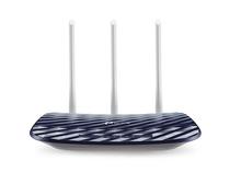 TP-Link Router Archer C20(W) AC1200 Plastico 2  Antenas 2.4GHZ - 1  Antena 5GHZ Azul Negro