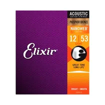 Cuerda Guitarra Acústica Elixir Nanoweb EX16052