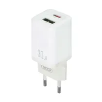 Carregador Xo HN238A 30W (Type-C + USB-A) - Branco