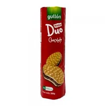 Bolacha Gullon Mega Duo Recheio Chocolate 500G