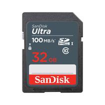 Carto de Memria Sandisk Ultra SDSDUNR-032G-GN3IN - 32GB - SD - 100MB/s