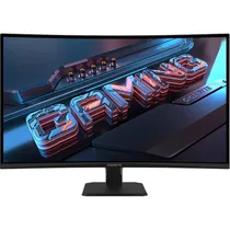 Monitor Gamer Curvo Gigabyte GS32QCA 31,5" QHD 180 HZ / 1 MS - Preto