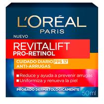 Creme Loreal Revitalift Pro-Retinol Dia FPS17ANTI-Rugas 50ML