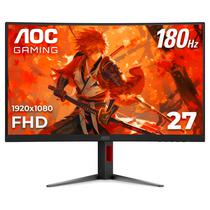 Monitor 27 AOC C27G4H Curvo/FHD/180HZ Preto