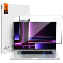 Spigen Pelicula Tablet Macbook Pro 16" Glastr Slim Vidrio - Protector de Cristal Templado para Macbook Pro D Transparente