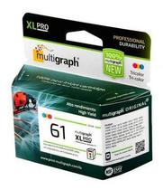 Tinta Multigraph p/HP CH562WN 61XL Color