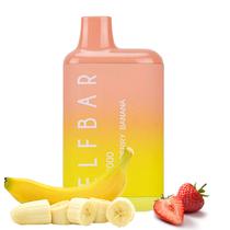 Vape Descartavel Elfbar BC5000 5000 Puffs com 50MG Nicotina - Strawberry Banana