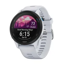 Smartwatch Garmin Forerunner 255 Music 010-02641-21 com 4GB / Wi-Fi / Bluetooth - White Stone