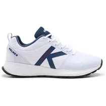 Tênis Running Kelme K-Rookie Branco/Azul Navy 36 (Eu)