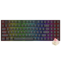 Teclado Gamer Redragon K736-Pro-M Nephrite Pro Wireless / RGB / Ingles - Preto