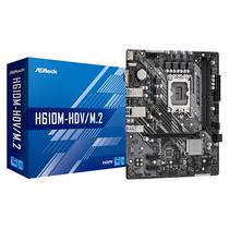 Placa Mãe Asrock H610M-HDV/M.2 DDR4 Socket LGA1700 Chipset Intel H610 Micro ATX