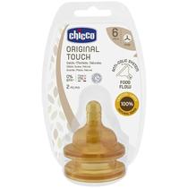 Chicco Nursery Tetina Original Touch 6 M+ Flujo Detalles En El Producto 6M+ s/C