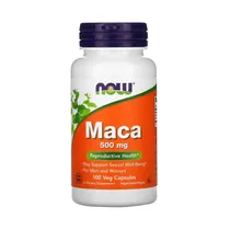 Suplemento Now Sports Maca 500MG 100 Cápsulas