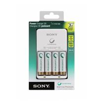 Carregador de Pilhas Sony Sony Cycle Energy BCG-35HH4EN com 4 Pilhas - Branco