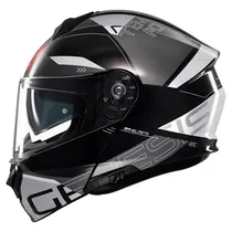 Capacete MT Helmets Genesis SV Atempo B2 - Articulado - Tamanho XXL - com Óculos Interno - Gloss