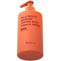 Sabonete Líquido Kuoca Wild Peach Squeeze Topped With French Herbs